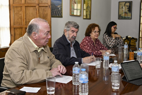 Reunión en la Fundación Blas Infante