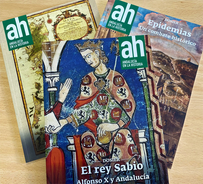 Tres nuevos números de la revista Andalucía en la Historia disponibles para su libre descarga