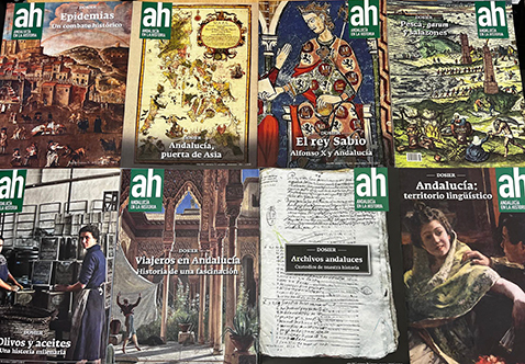 Todos los números de la revista ‘Andalucía en la Historia’, en formato digital