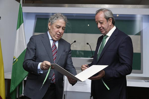 Acto de conmemoración del 190 aniversario de la Junta Central de las Andalucías de Andújar