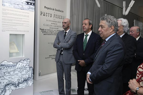 Acto de conmemoración del 190 aniversario de la Junta Central de las Andalucías de Andújar