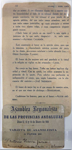 Muestra documental sobre la historia de la bandera