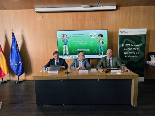 El Museo de la Autonomía acoge la entrega de los premios del 15º Concurso Escolar ‘Andalucía en un mapa’