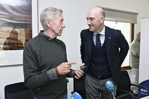 Emisión de dos programas de COPE Sevilla desde la Casa de Blas Infante