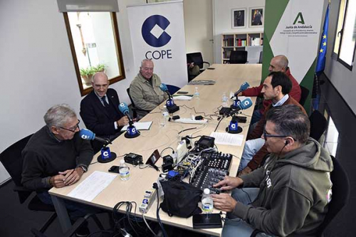 Emisión de dos programas de COPE Sevilla desde la Casa de Blas Infante